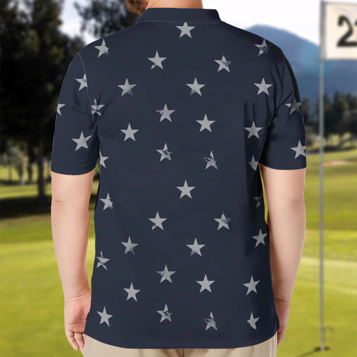 Best First-Time Dad Ever - Personalized Polo Shirt - Image 3