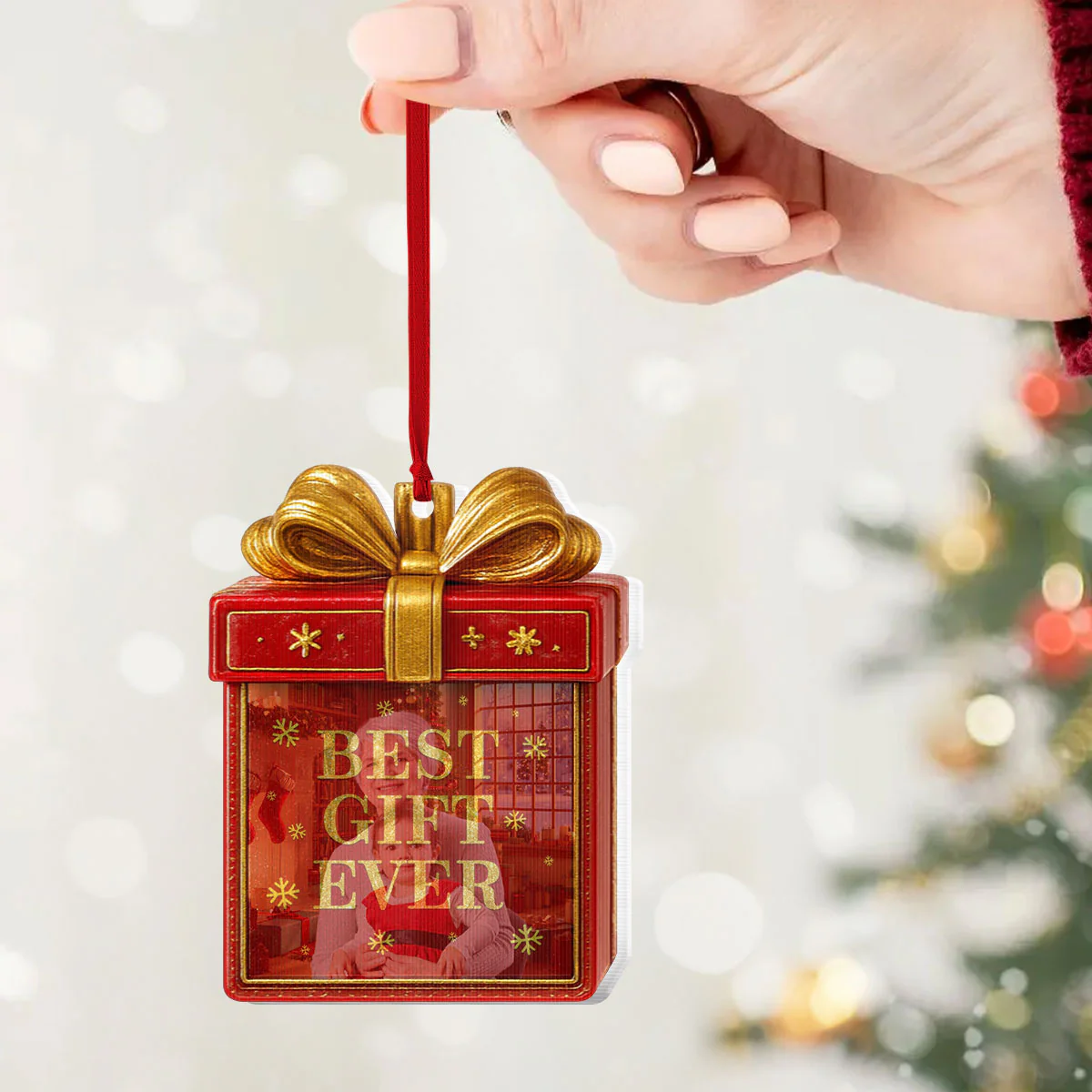 Best Gift Ever - Personalized Magic Ornament - Image 3