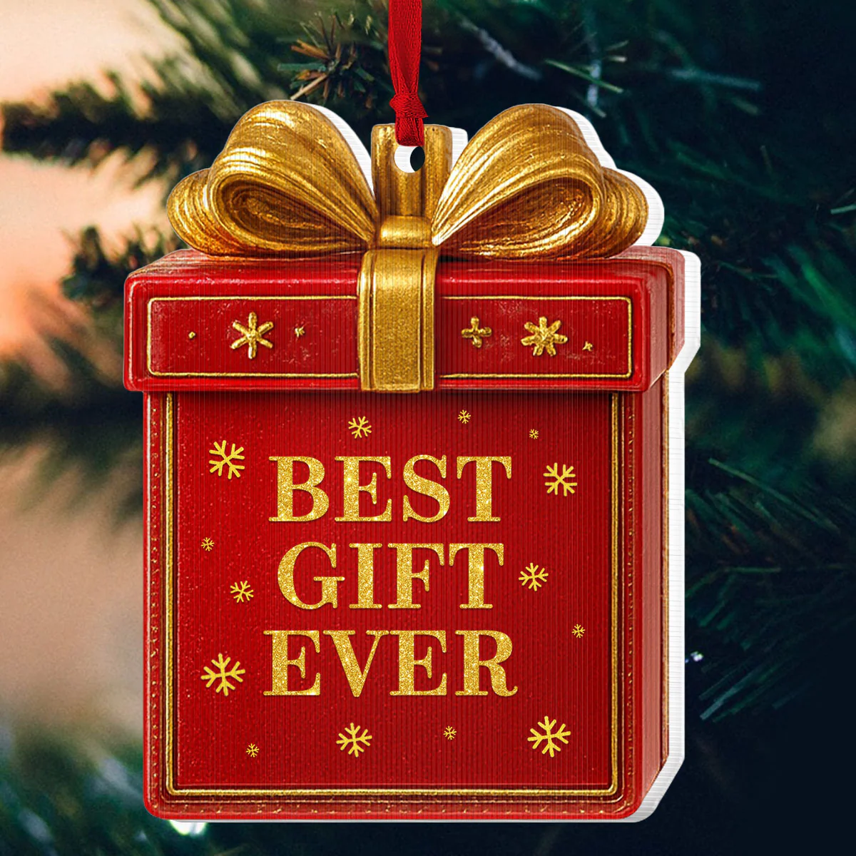 Best Gift Ever - Personalized Magic Ornament - Image 4