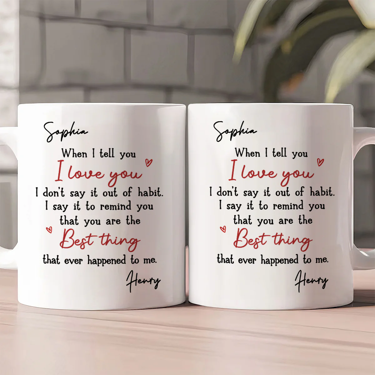 Best Thing That Ever Happened To Me - Personalized Ceramic Coffee Mug - Image 2