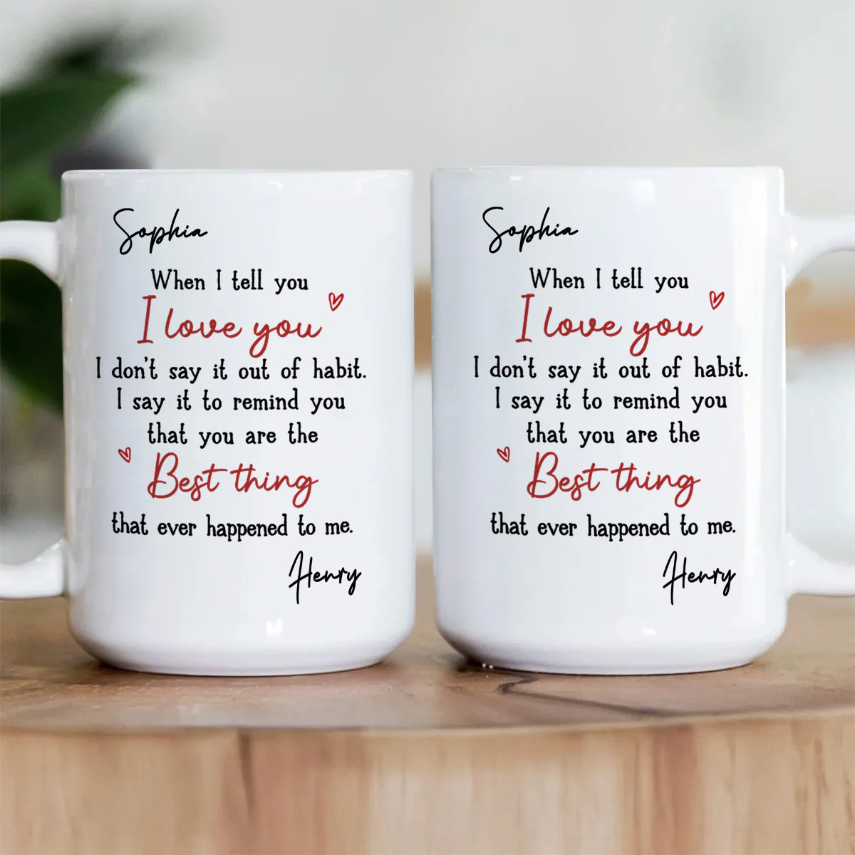 Best Thing That Ever Happened To Me - Personalized Ceramic Coffee Mug - Image 3