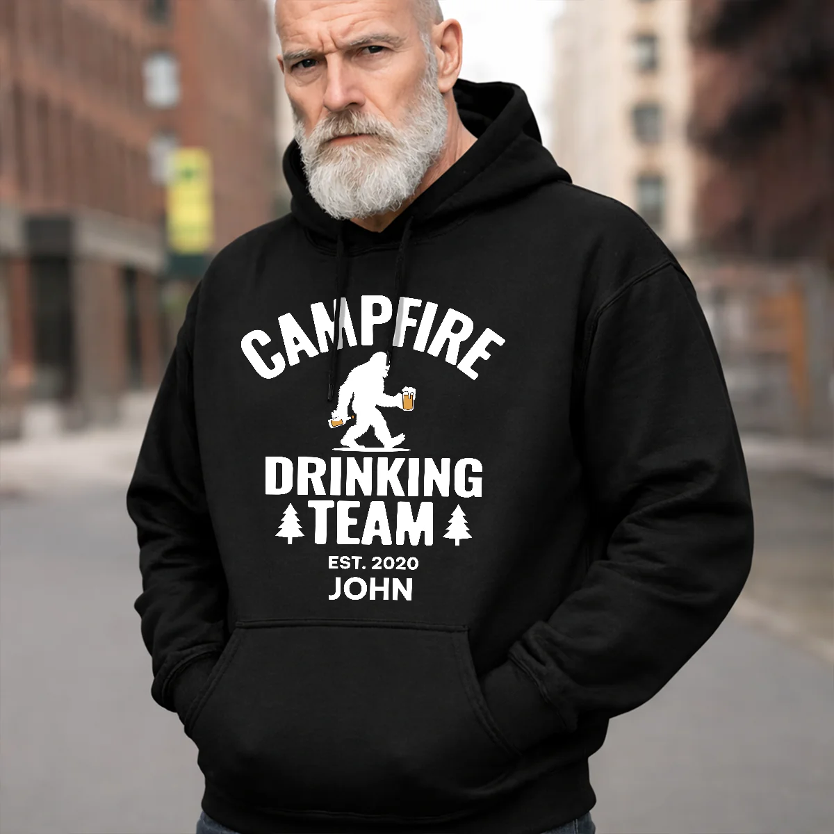Campfire Drinking Team - Personalized 2D Unisex Hoodies