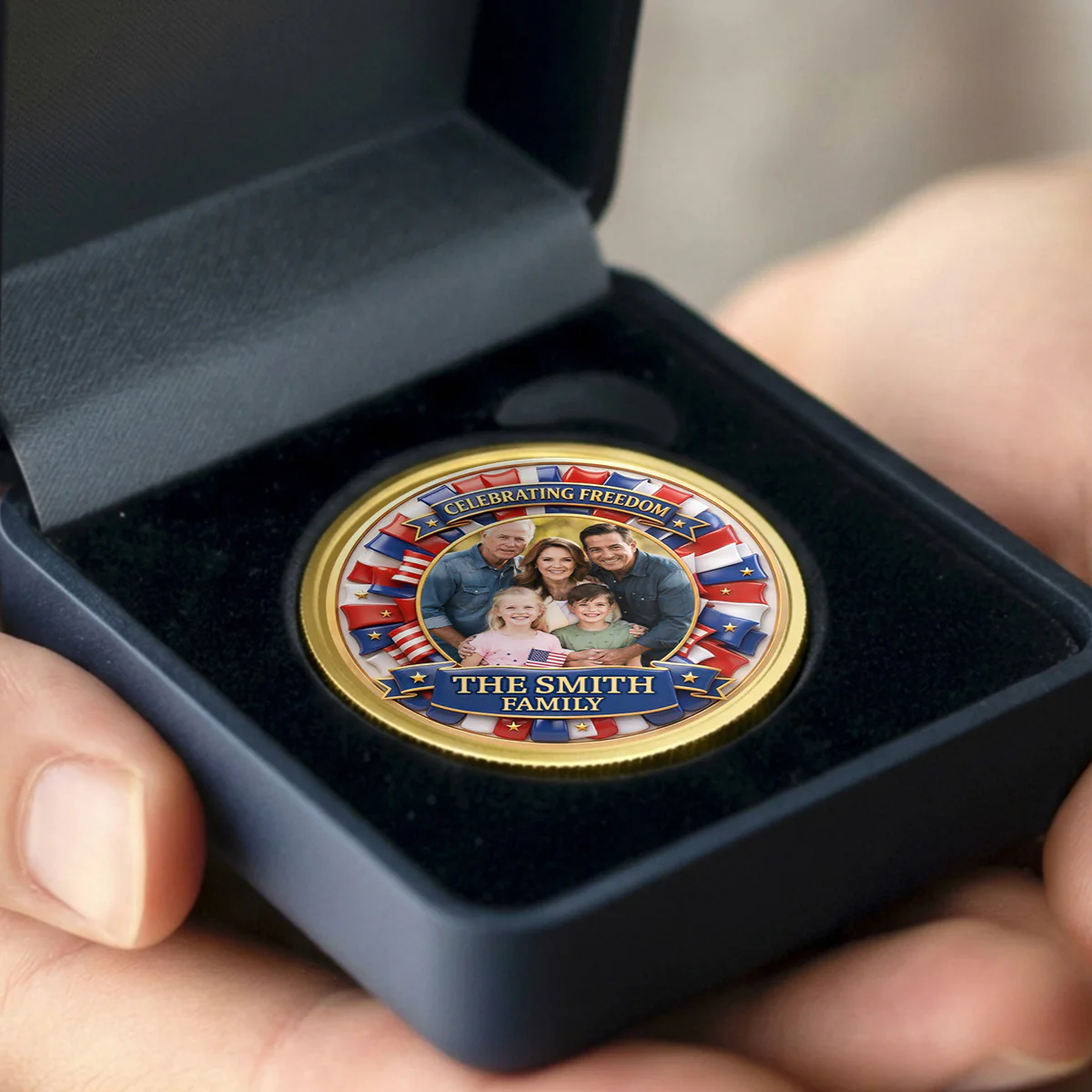 Celebrating Freedom - Personalized Commemorative Coin - Image 5