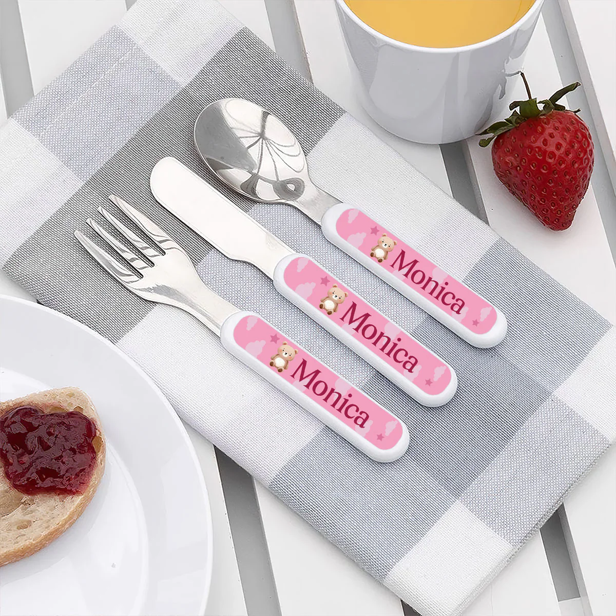 Child Of God - Personalized Cutlery Set - Image 4