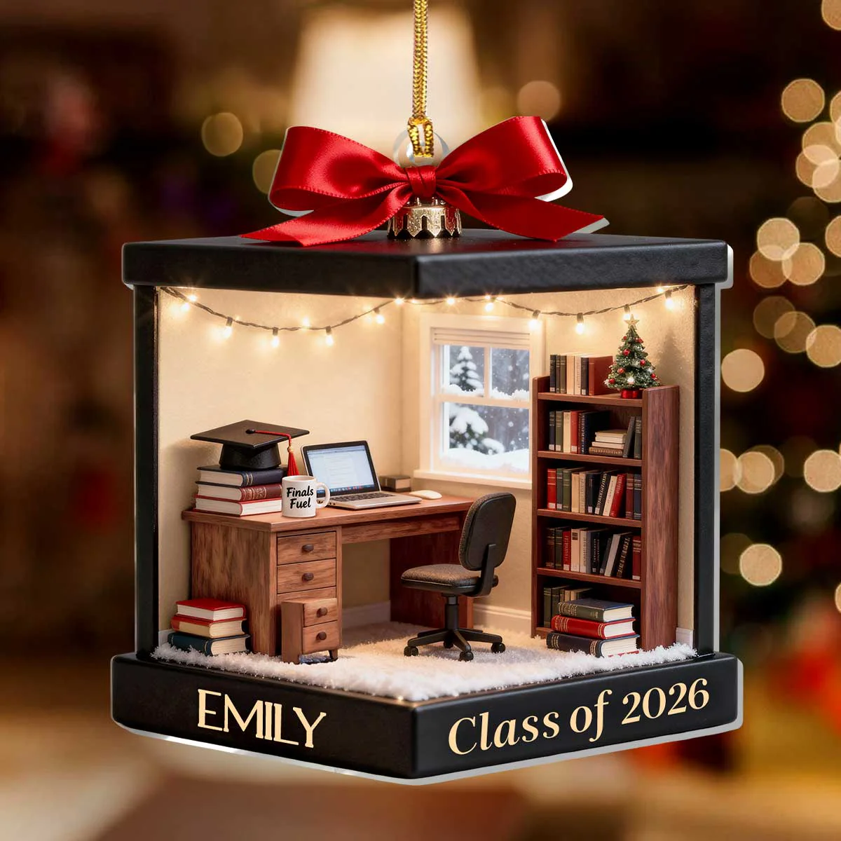 Class Of 2026 - Personalized 1-Layer Acrylic Ornament - Image 2