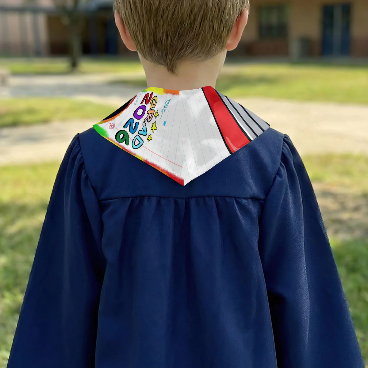 Class Of 2026 - Personalized Kid Graduation Stole - Image 3