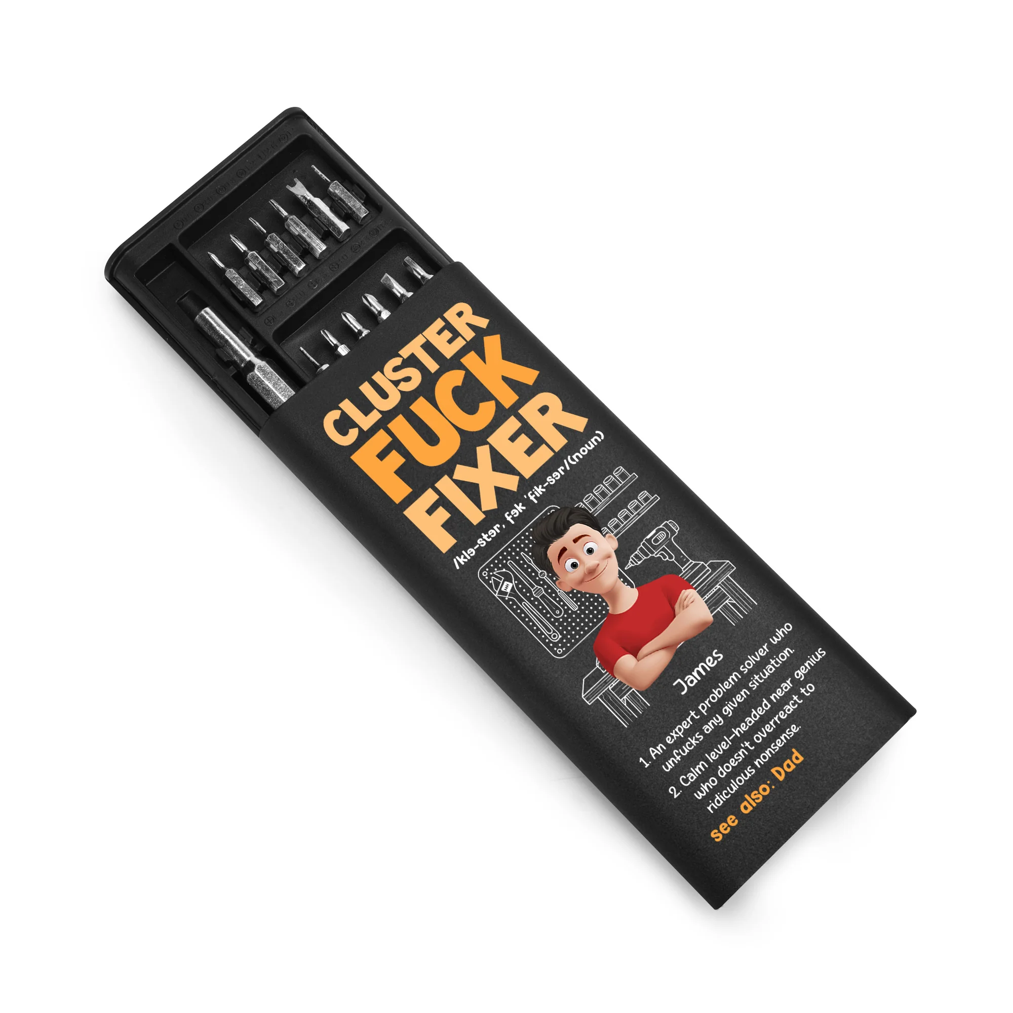 Cluster Fuck Fixer - Personalized Screwdriver Set - Image 2