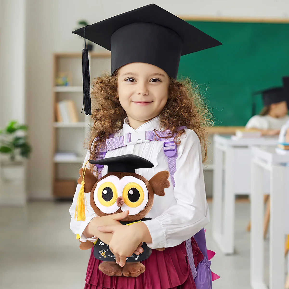 Congrats On Your Graduation - Personalized Graduation Owl - Image 4