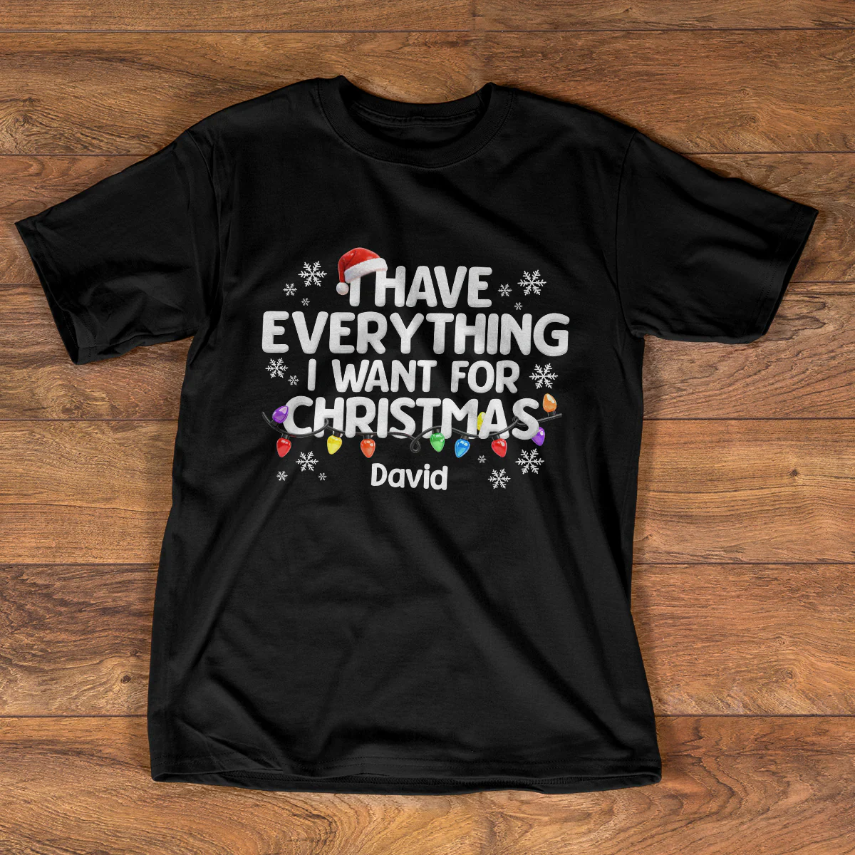 Couple Everything For Christmas - Personalized 2D Unisex T-shirt - Image 5