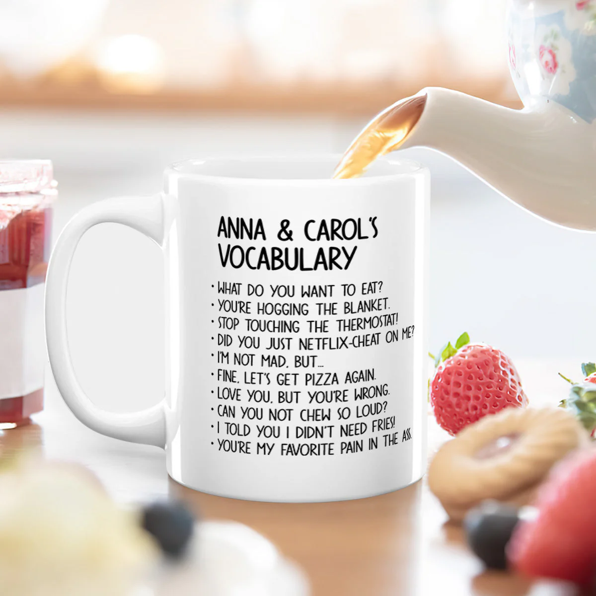 Couple Vocabulary - Personalized Mug - Image 4