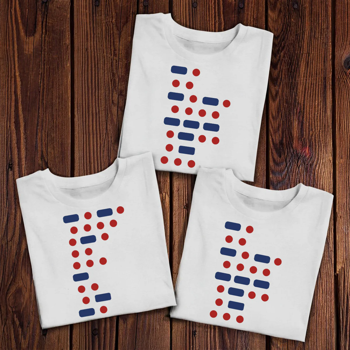 Custom Name Morse Code - Personalized 2D Unisex T-shirt - Image 5