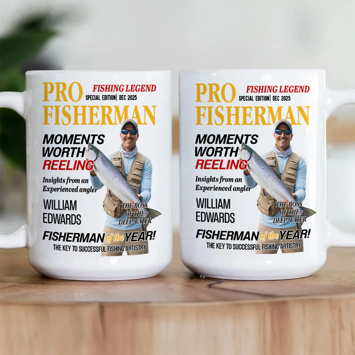 Custom Photo Mug  - Personalized Ceramic Coffee Mug - Image 3