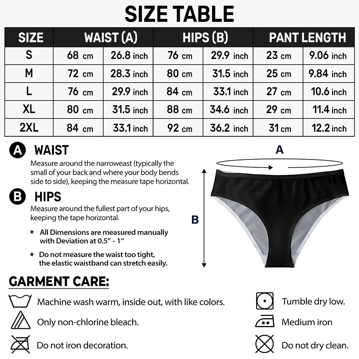 Custom Photo Property Of Daddy Bunny Anniversary Gift For Her - Personalized Women's Low-waisted Brief - Image 5