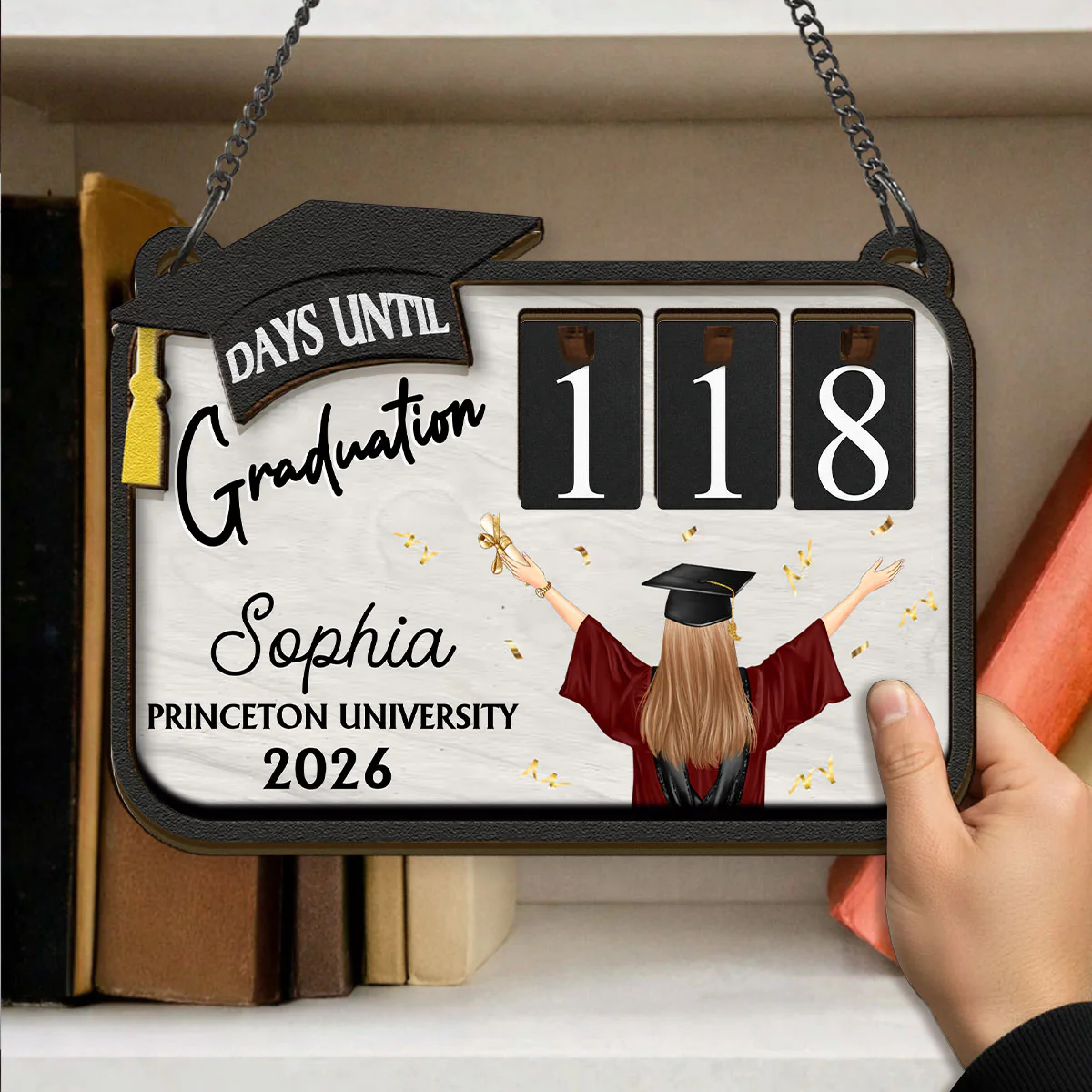 Days Until Graduation - Personalized Tracker Sign - Image 4