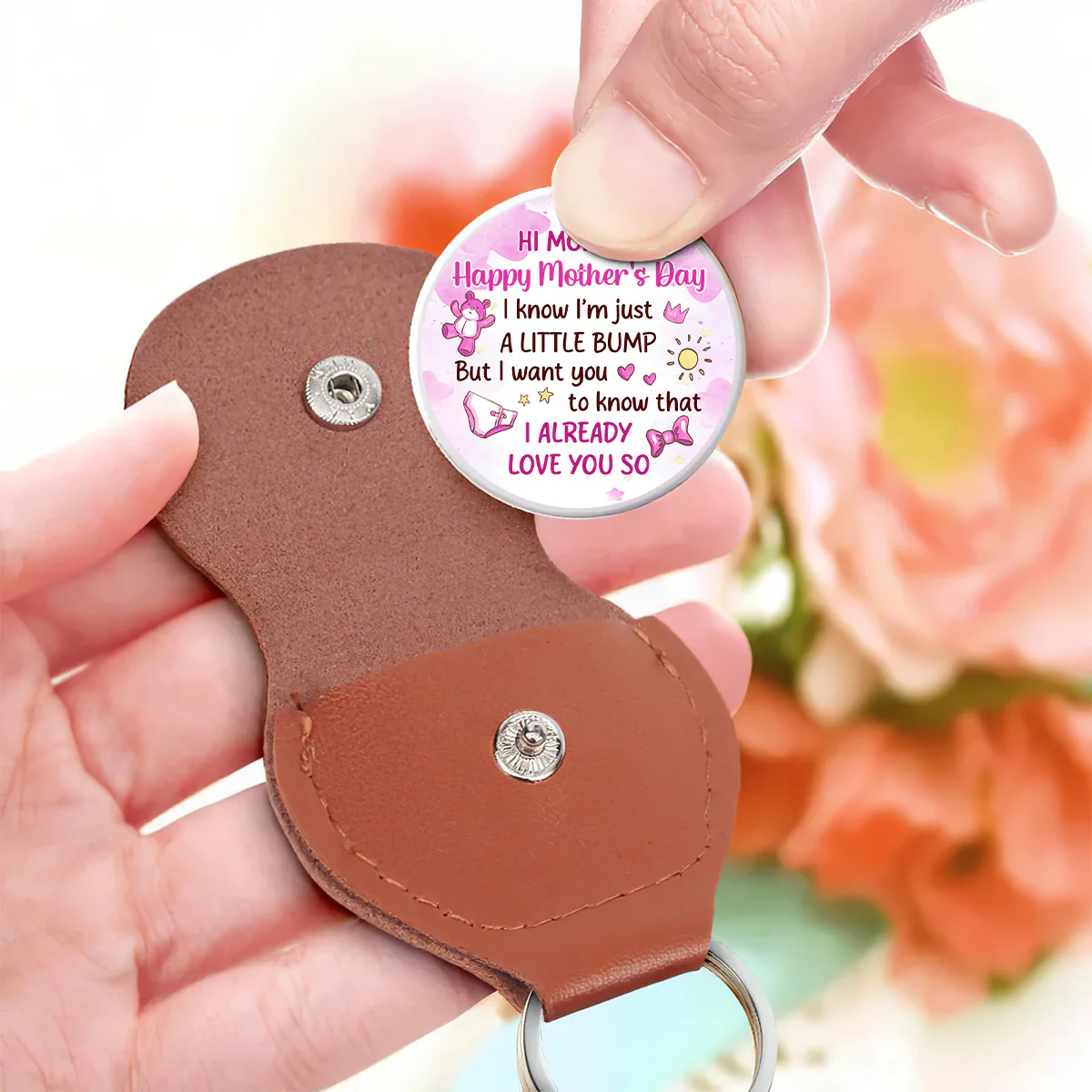 Dear Mommy I Love You - Personalized Pocket Hug - Image 3