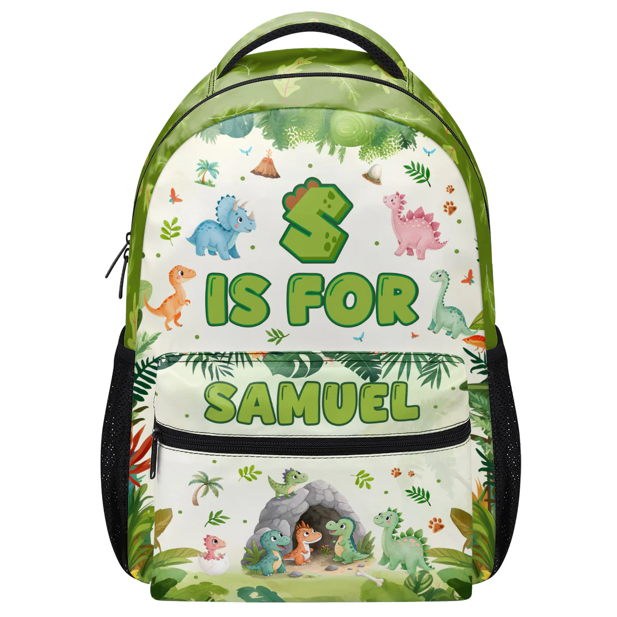 Dinosaur Kid's Name - Personalized Backpack