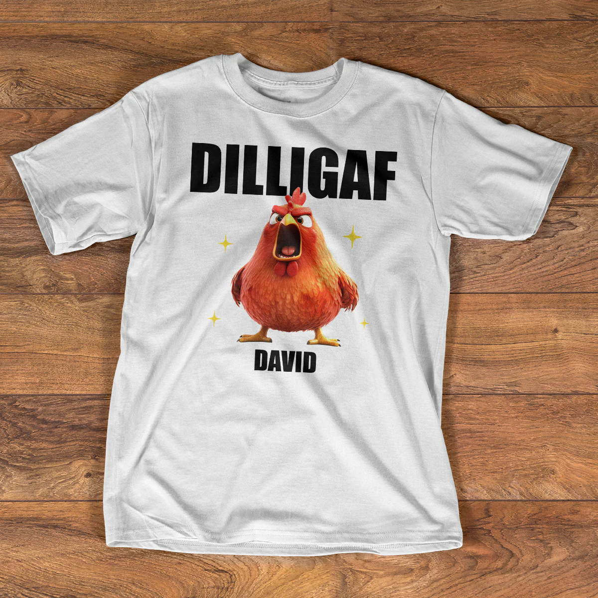 Do I Look Like I Give A F**k - Personalized 2D Unisex T-shirt - Image 2