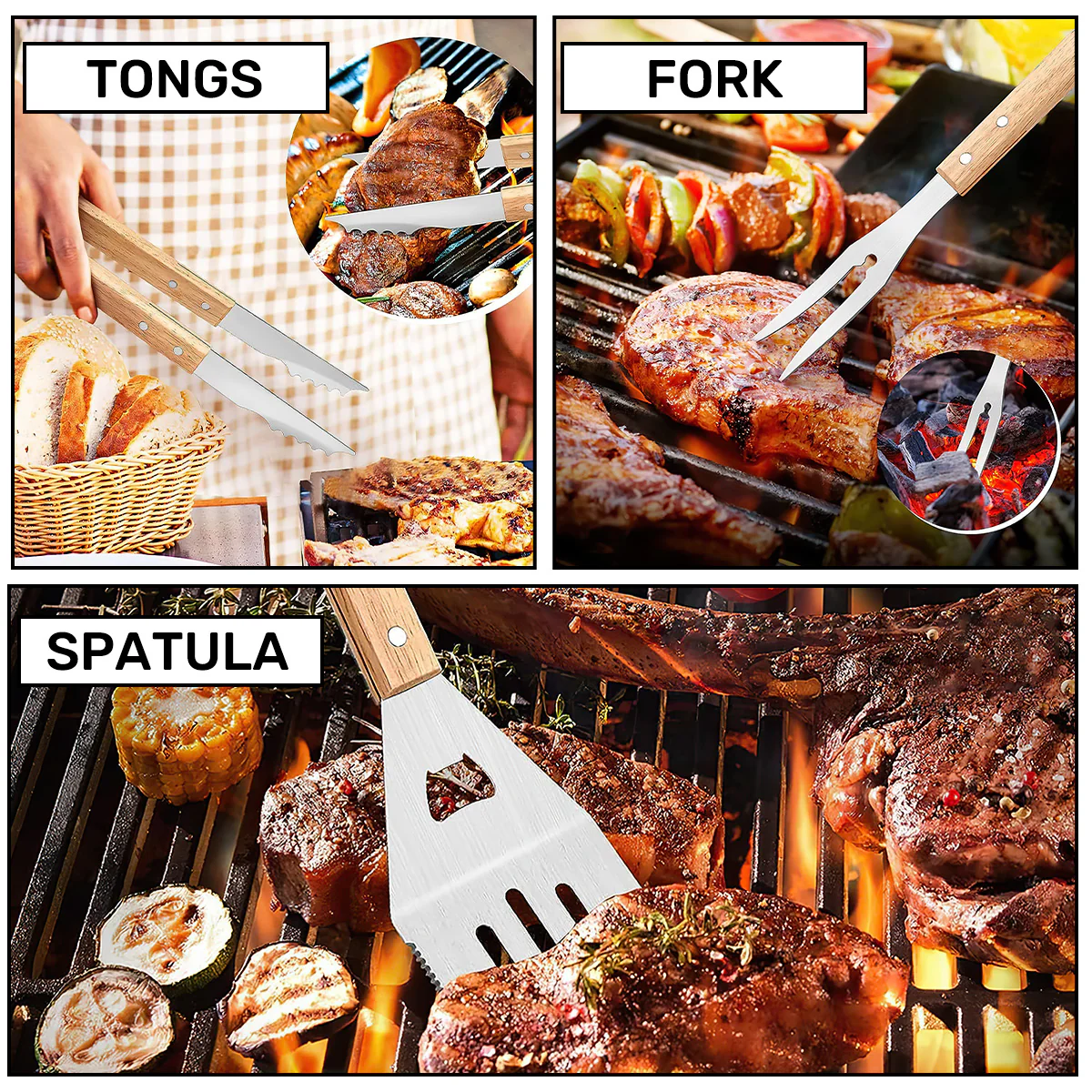 Don't Worry I Watched A Tutorial Video - Personalized BBQ Spatula Or Tool set - Image 6