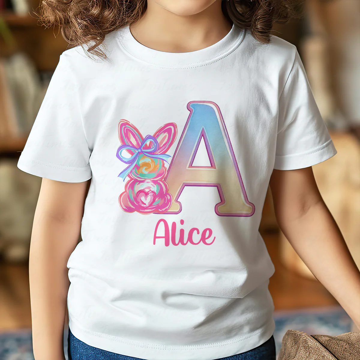 Easter 2026 - Personalized Kid T-Shirt - Image 3