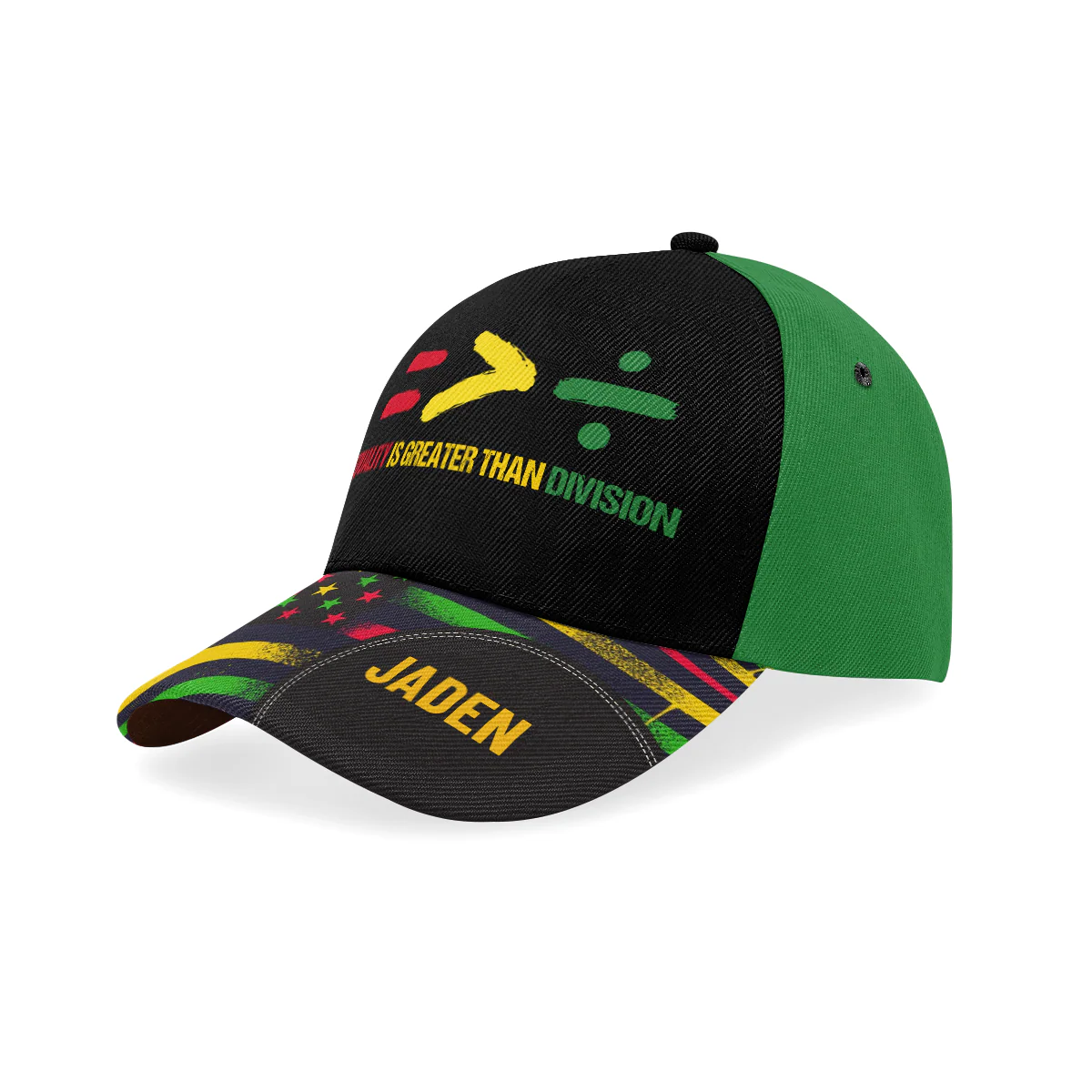 Equality Is Greater Than Division - Personalized Classic Cap - Image 4
