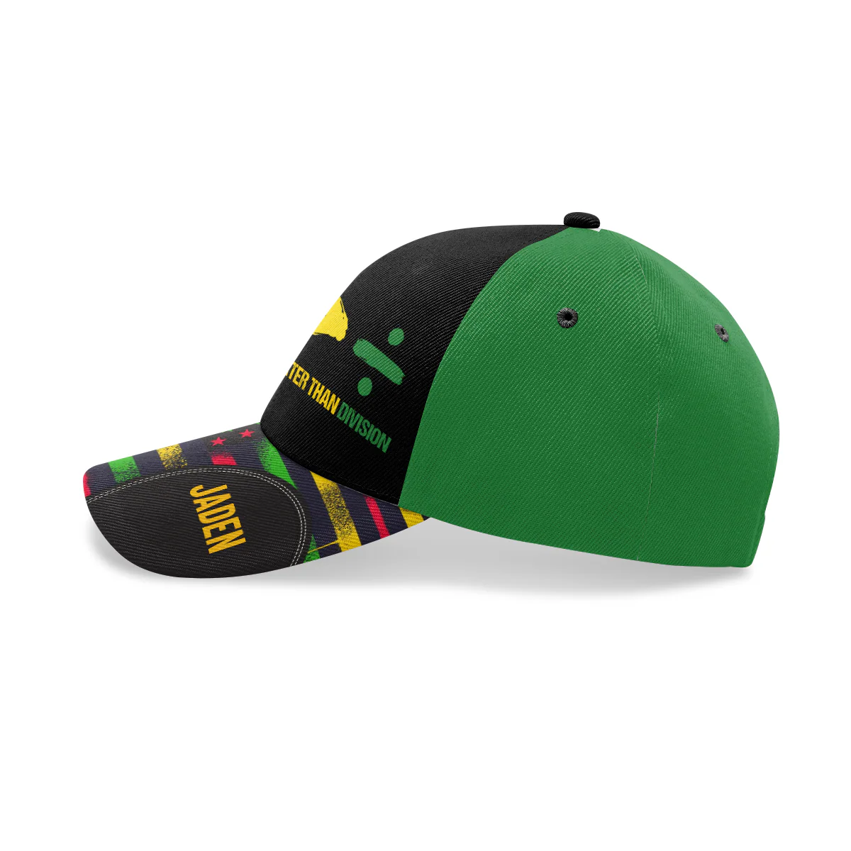 Equality Is Greater Than Division - Personalized Classic Cap - Image 5