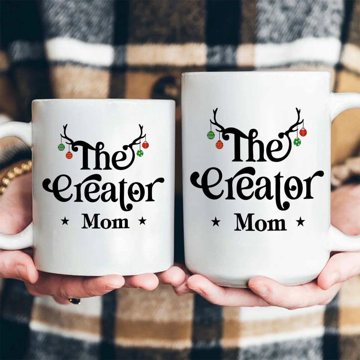 Family Roles Funny Gift - Personalized Ceramic Coffee Mug - Image 5