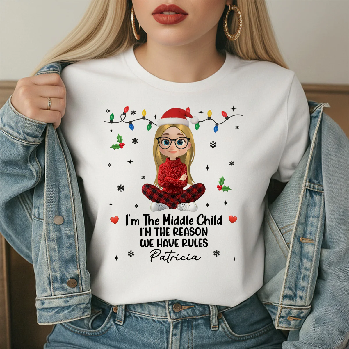 Family Roles - Personalized 2D Unisex T-shirt - Image 6