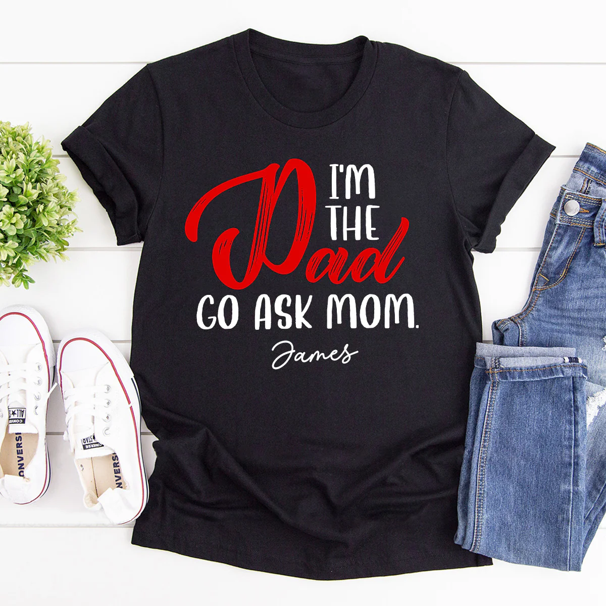 Family Rules - Personalized 2D Unisex T-shirt - Image 2