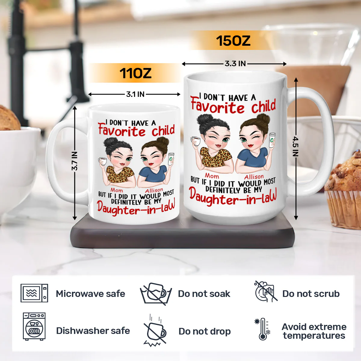 Favorite Child - Personalized Mug - Image 3