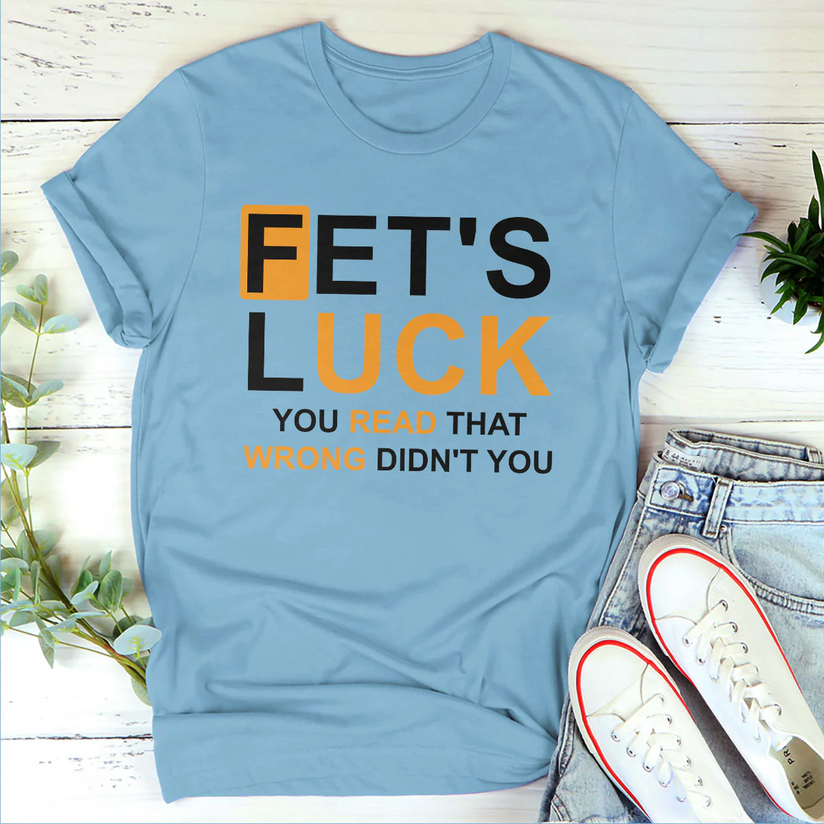 Fet's Luck - Personalized 2D Unisex T-shirt - Image 4