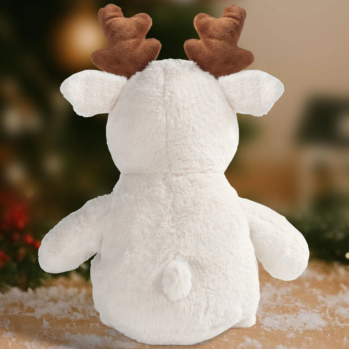 First Christmas Initial Letter - Personalized Stuffed Reindeer - Image 5