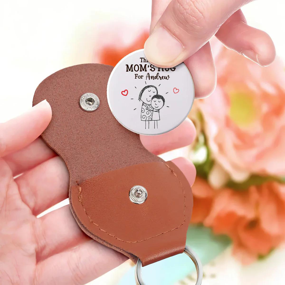 For A Special Son - Personalized Pocket Hug - Image 5