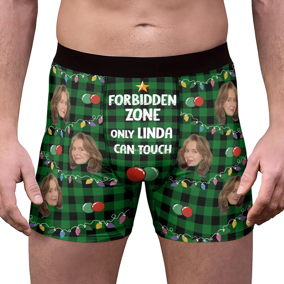 Forbidden Zone - Personalized Men's Boxer Briefs