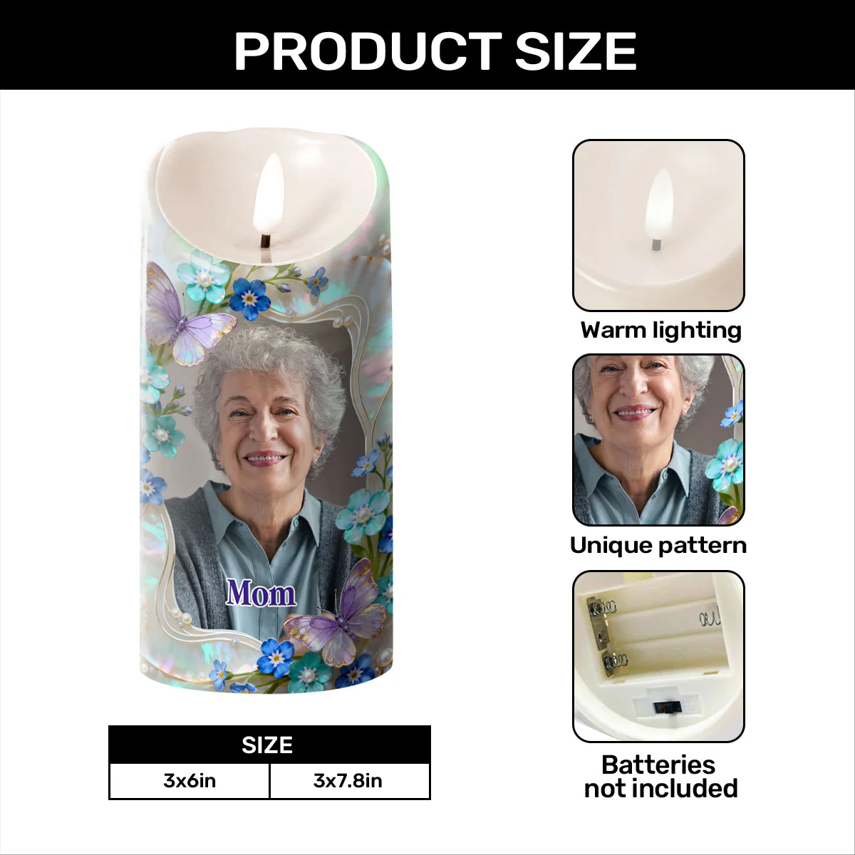Forever Changed - Personalized Flameless LED Candle - Image 5