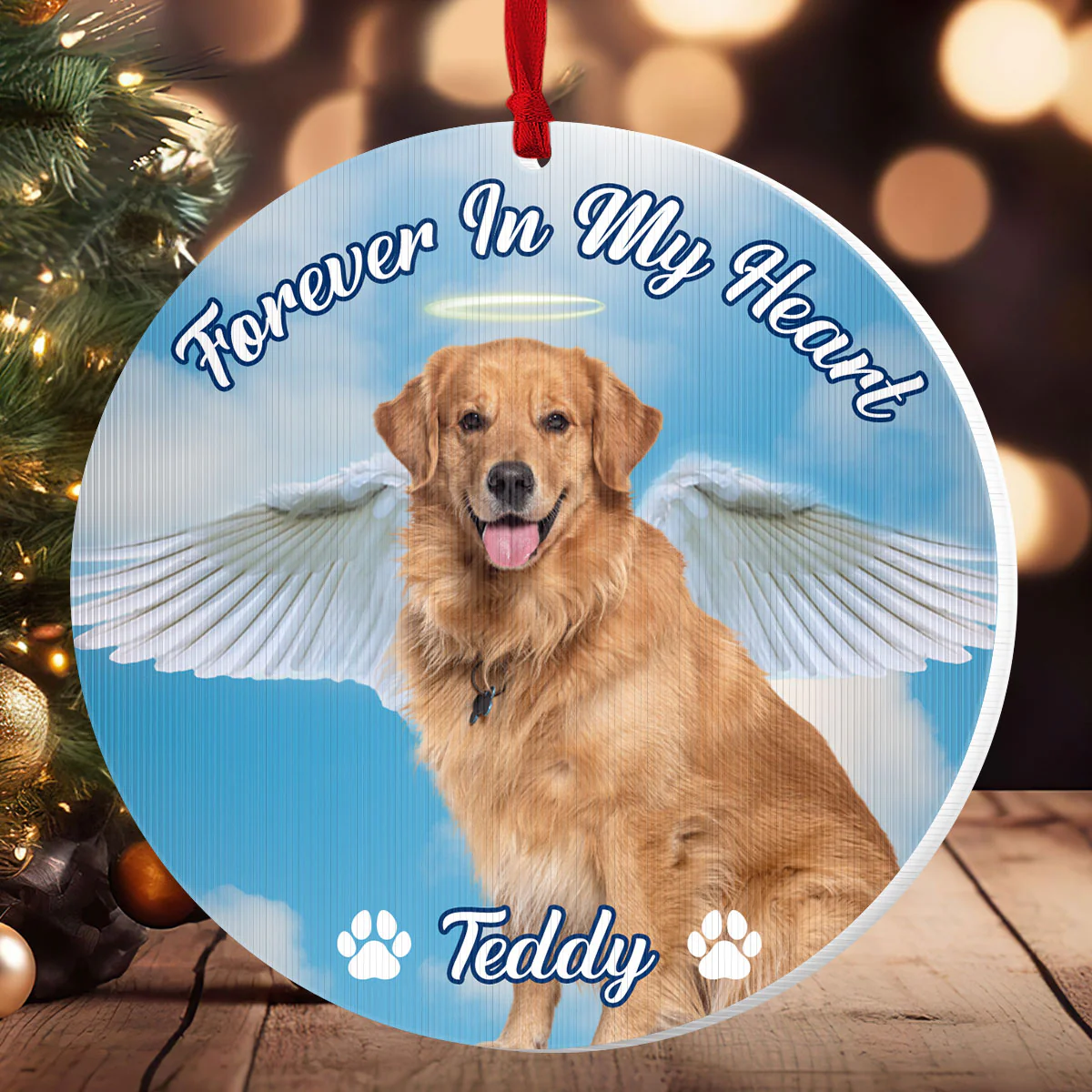 Forever In My Heart - Personalized Magic Ornament - Image 2
