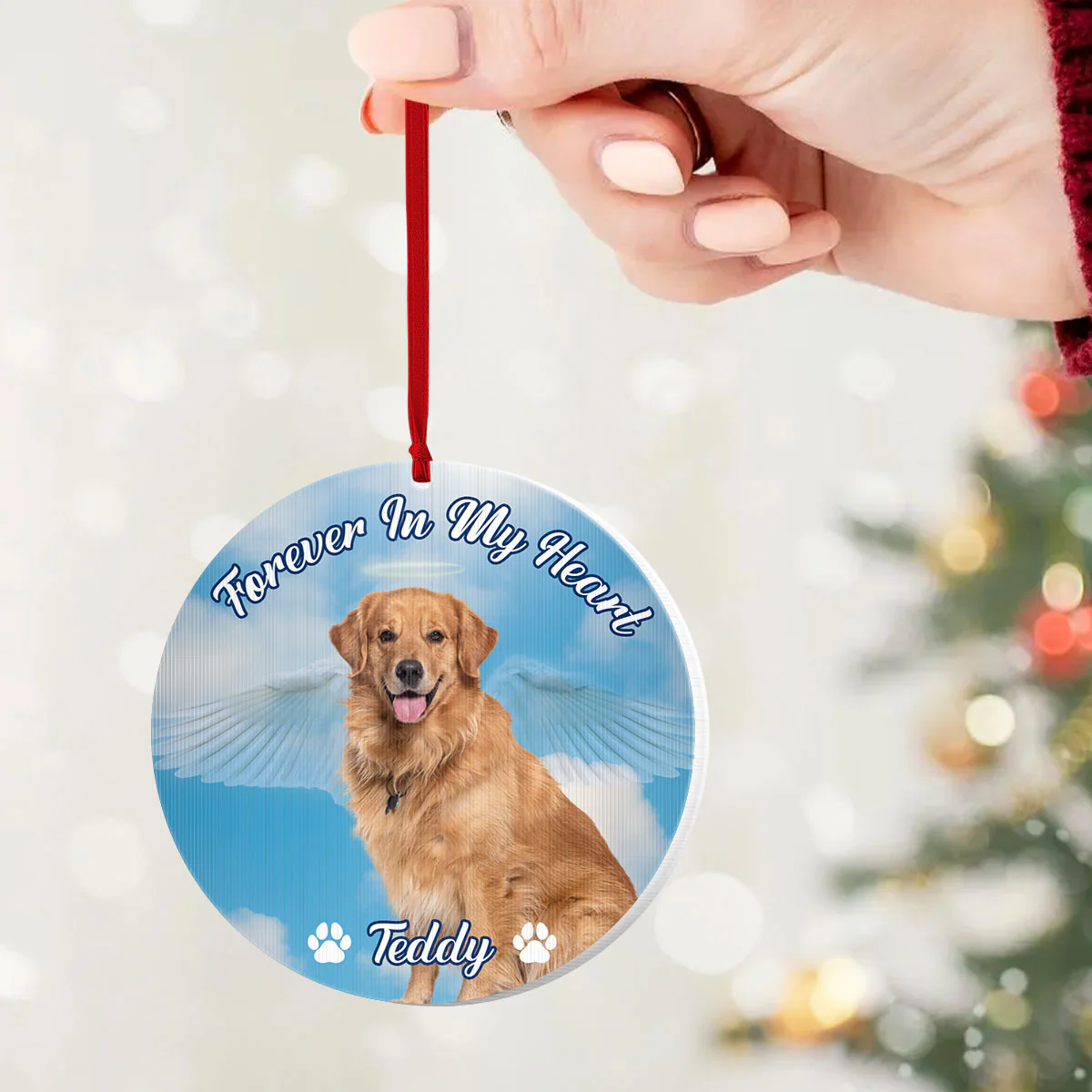 Forever In My Heart - Personalized Magic Ornament - Image 3