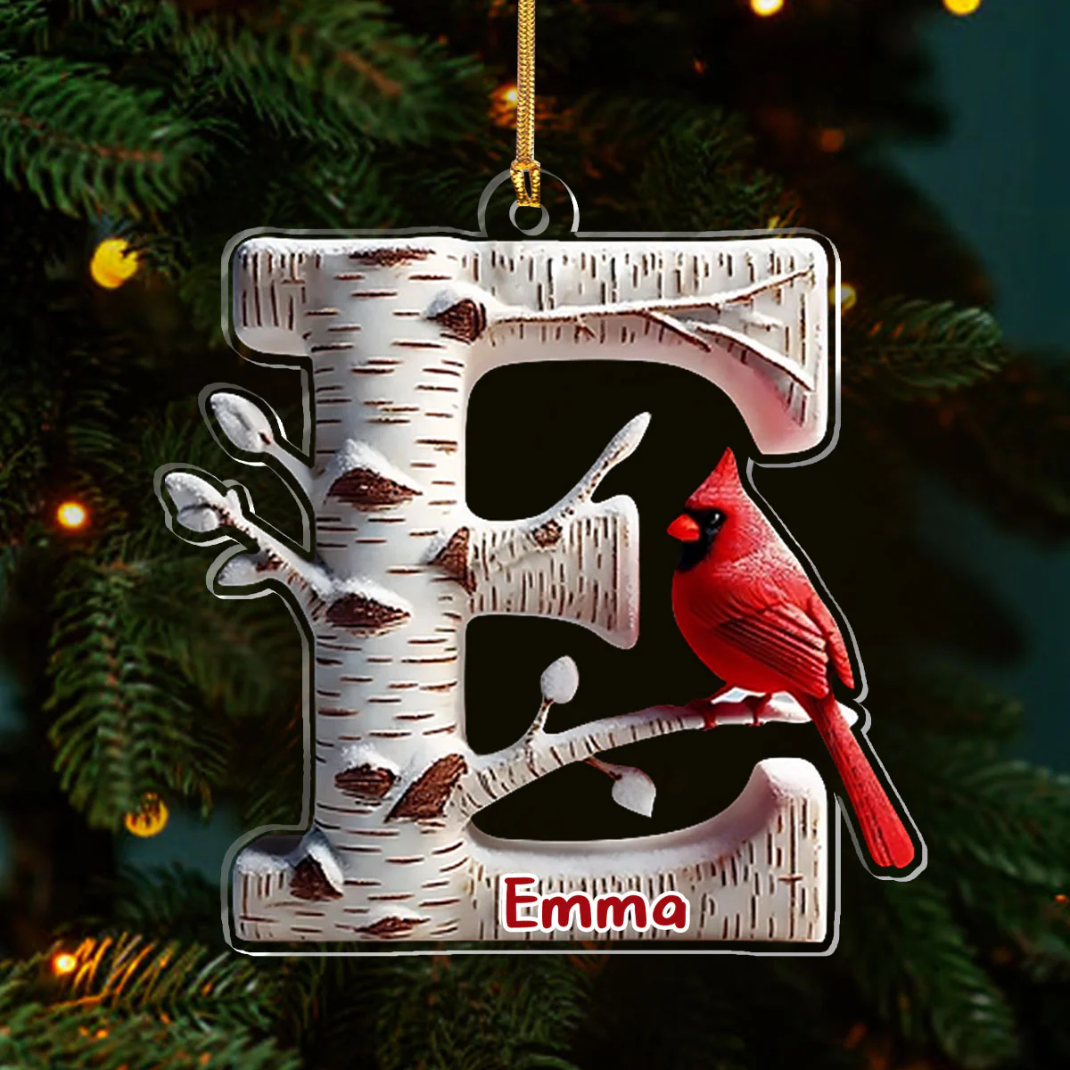 Forever In Our Hearts - Personalized 1-Layer Acrylic Ornament - Image 3