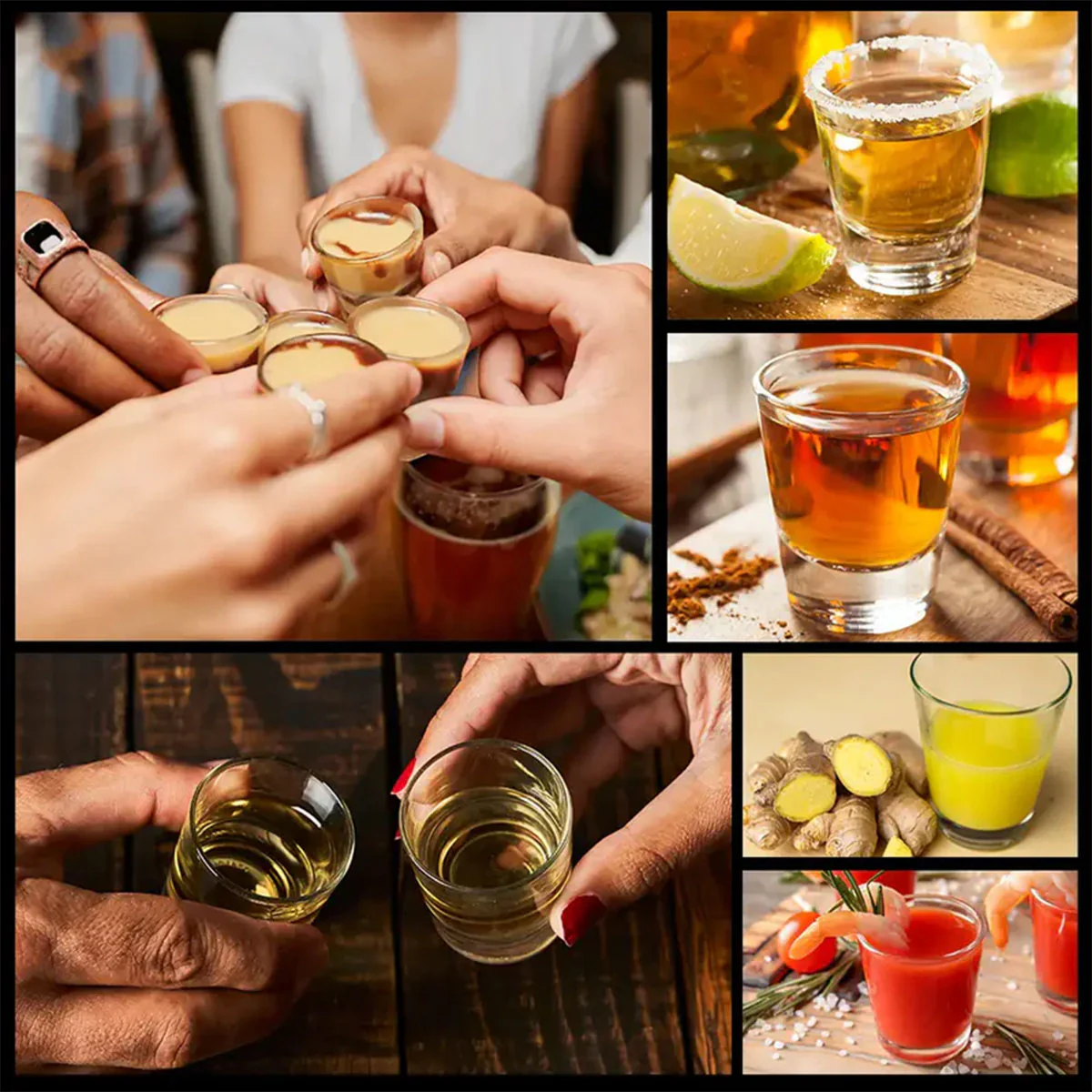 Friends Don't Let Friends Take Shots Alone - Personalized Shot Glass - Image 6