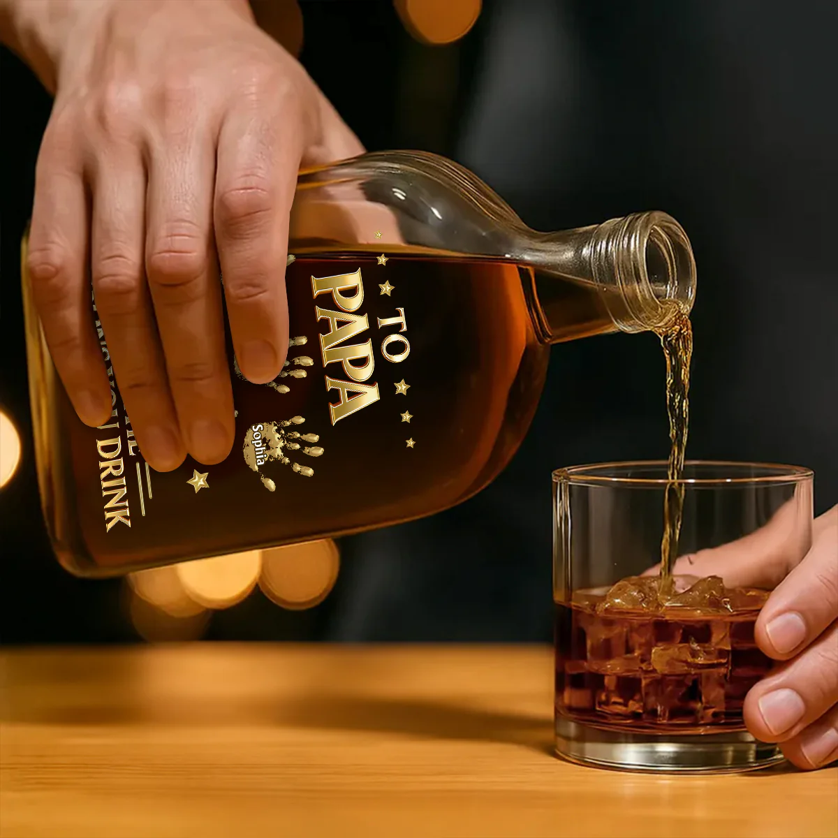 From The Reasons You Drink - Personalized Whiskey Bottle - Image 4