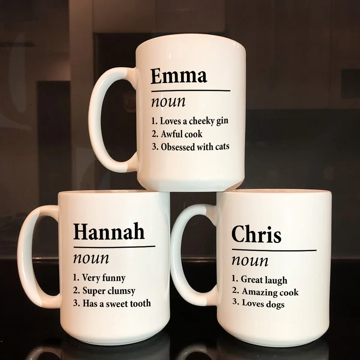 Funny Name Definition - Personalized Ceramic Coffee Mug