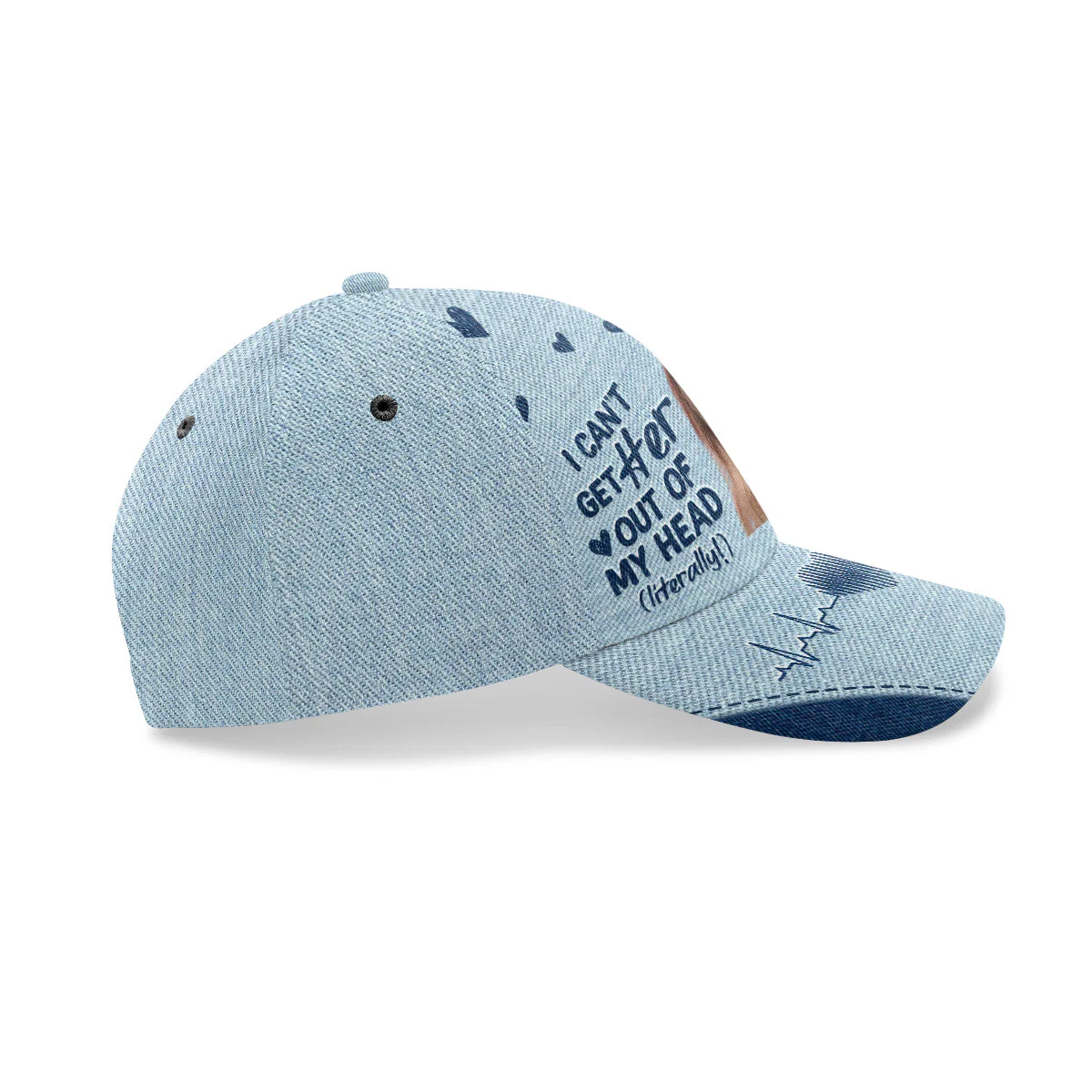 Get Out - Personalized Classic Cap - Image 4
