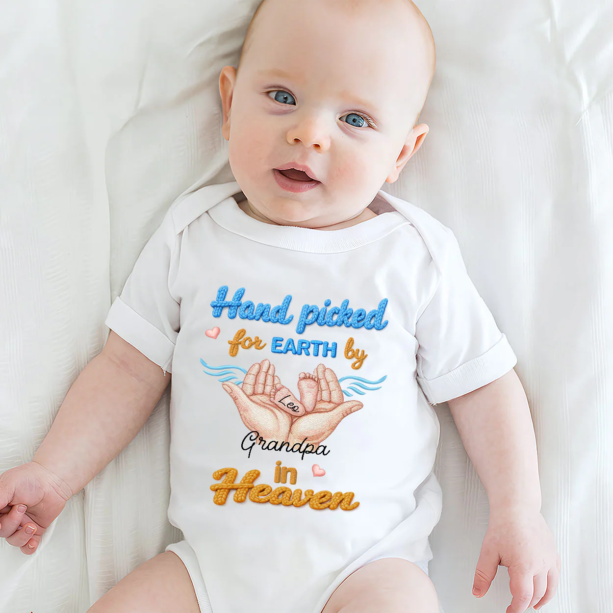 Gift From Heaven - Personalized Baby Onesie - Image 3
