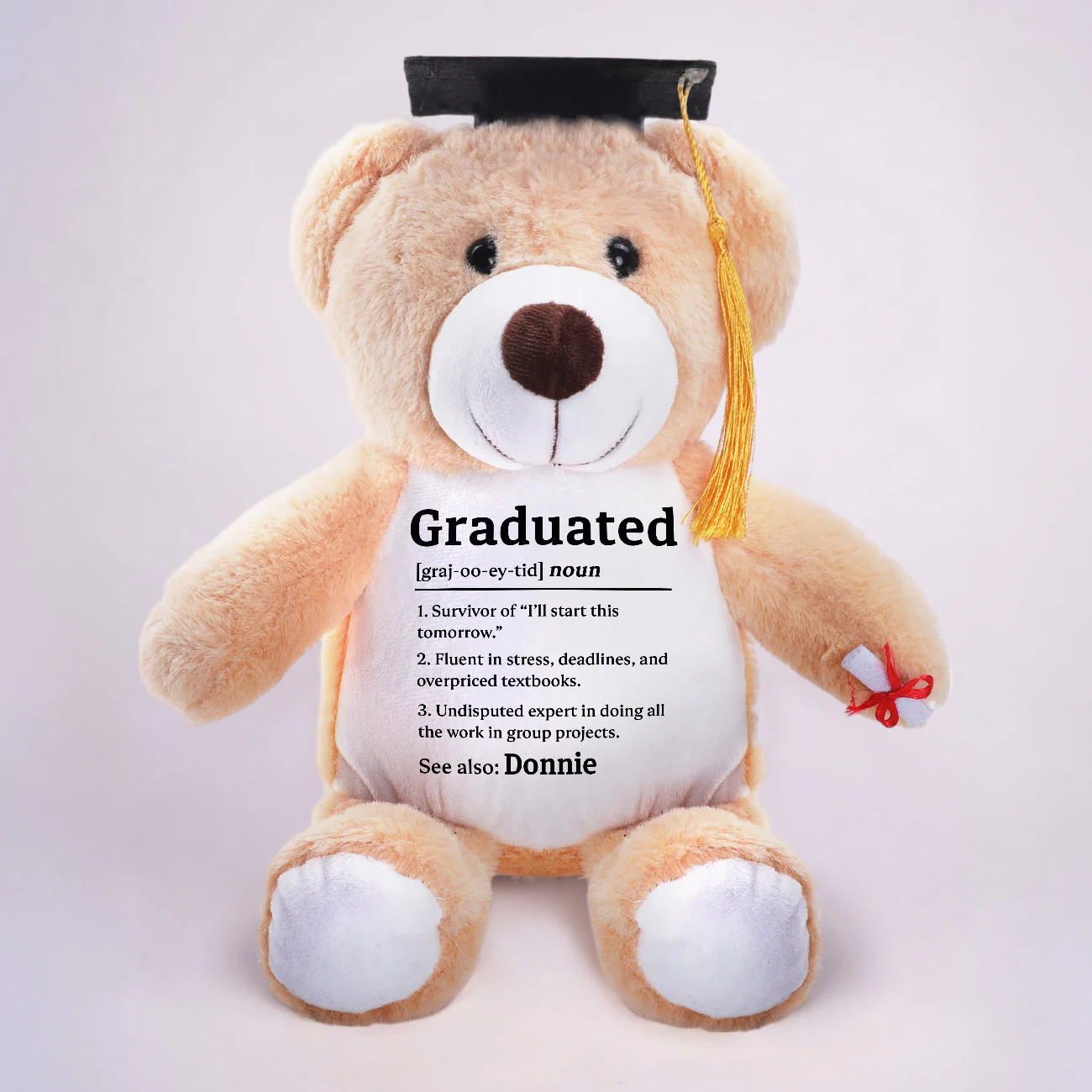 Graduated - Personalized Graduation Teddy Bear - Image 4