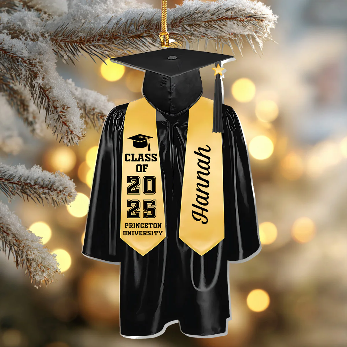 Graduation Milestone - Personalized 1-Layer Acrylic Ornament - Image 6