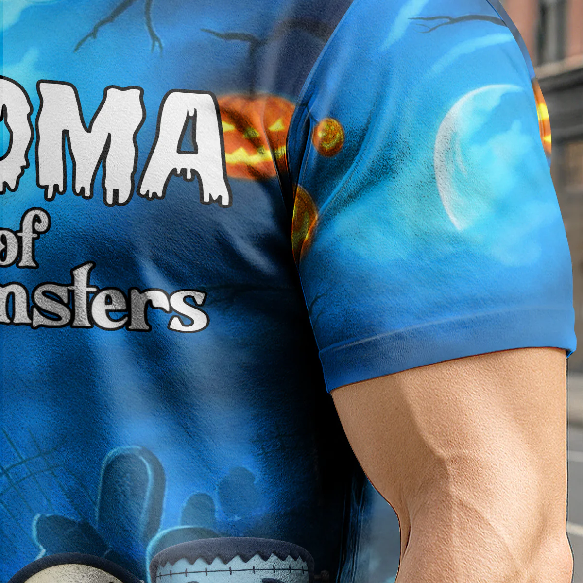 Grandma's Crew - Personalized All-Over-Print T-Shirt - Image 6
