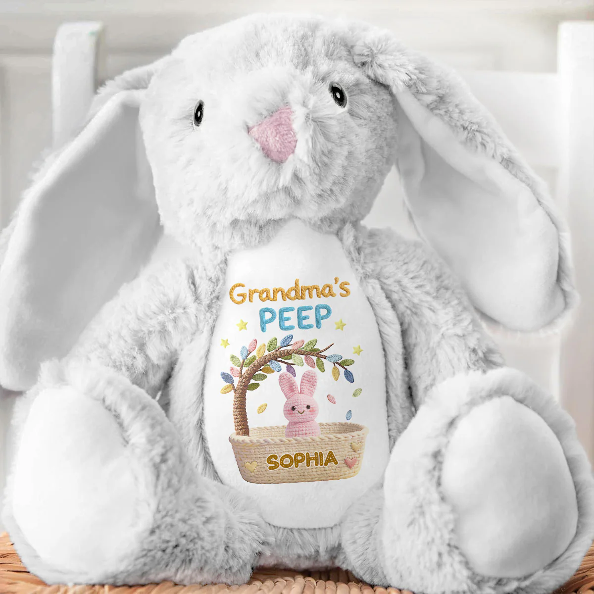 Grandma's Peep - Personalized Stuffed Bunny