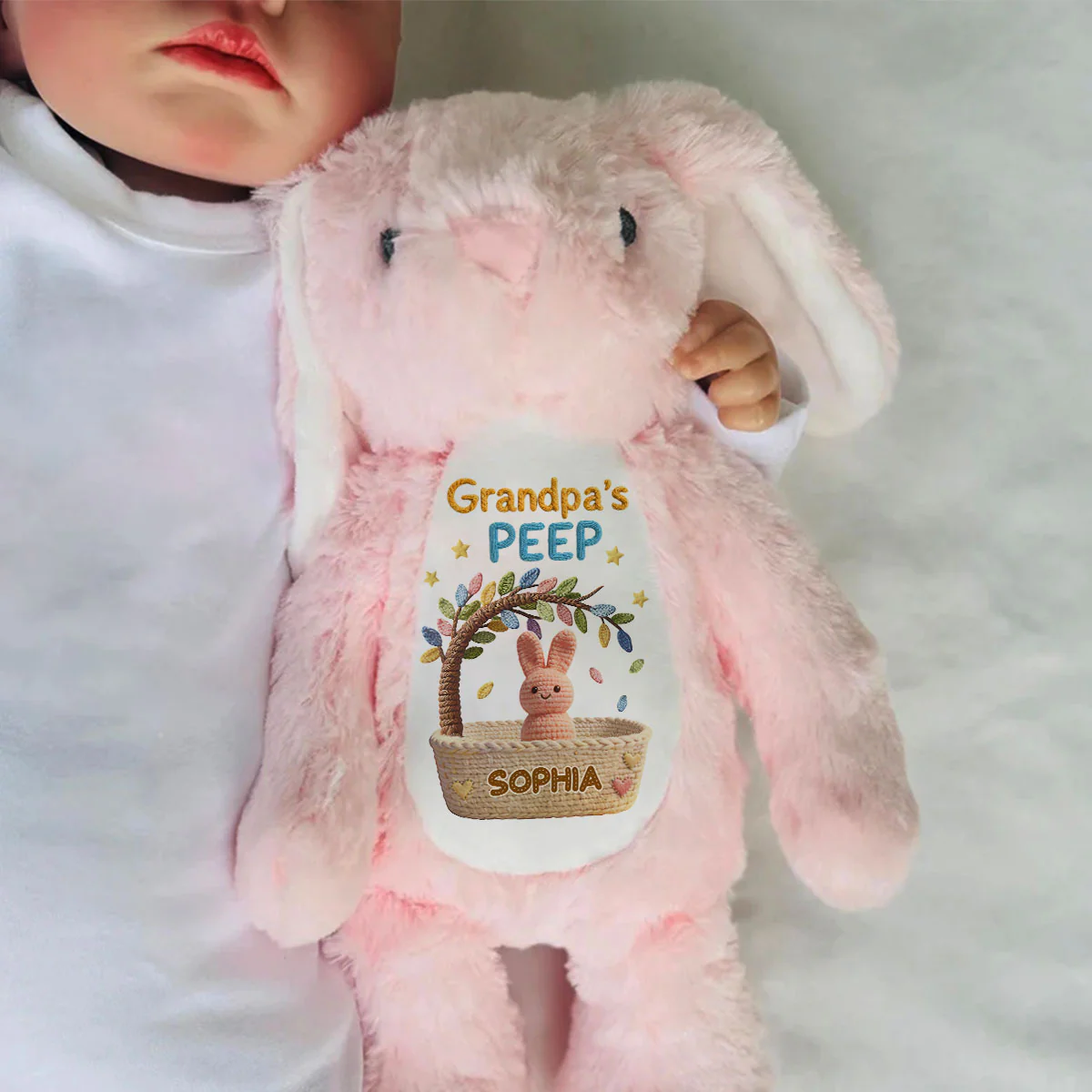 Grandma's Peep - Personalized Stuffed Bunny - Image 4