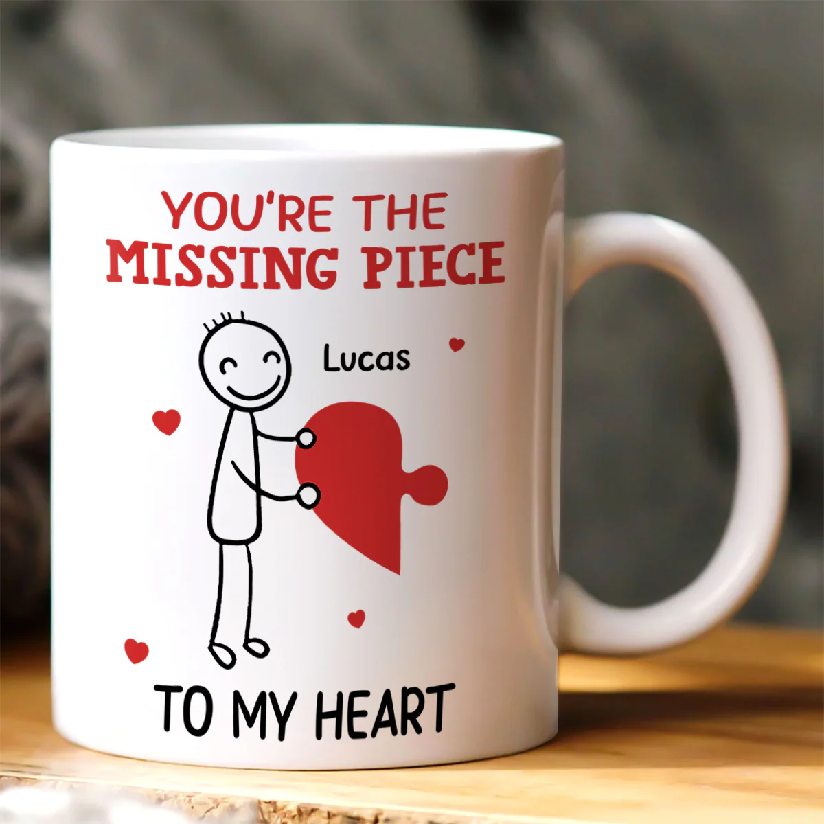 Growing Old Together - Personalized Ceramic Coffee Mug
