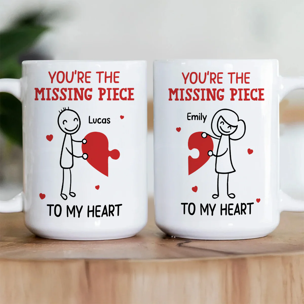 Growing Old Together - Personalized Ceramic Coffee Mug - Image 3