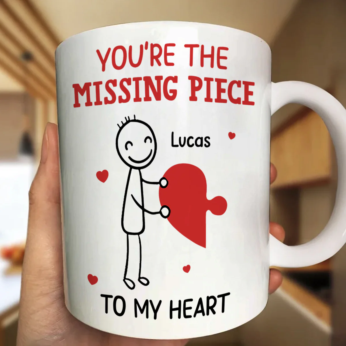 Growing Old Together - Personalized Ceramic Coffee Mug - Image 6